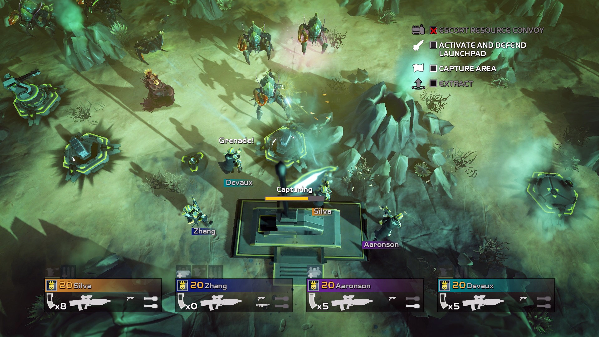 Скриншот из игры Helldivers под номером 8
