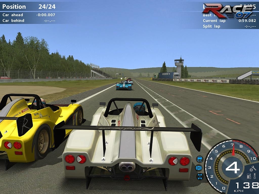 Скриншот из игры RACE 07 под номером 17