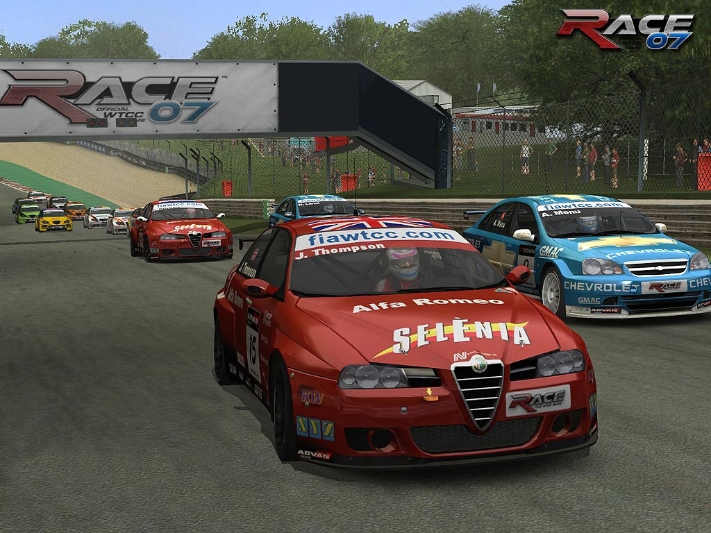 Скриншот из игры RACE 07 под номером 23