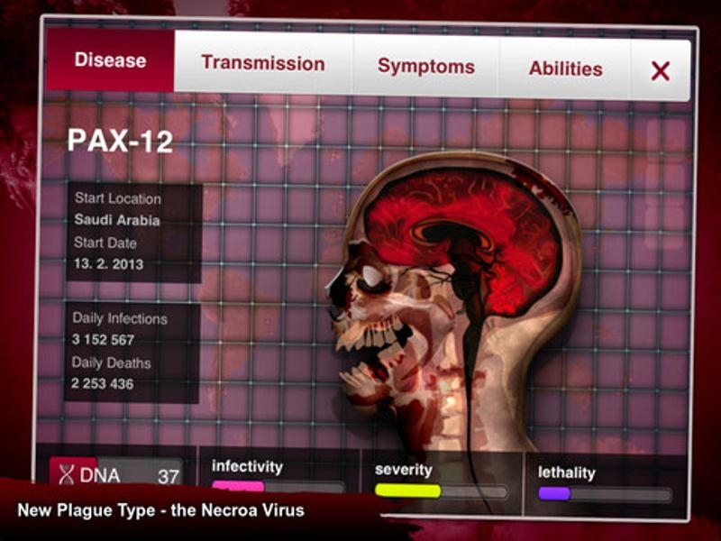 Скриншот из игры Plague Inc: Evolved под номером 6