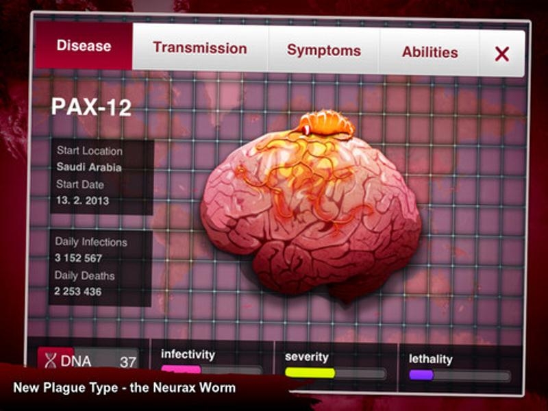 Скриншот из игры Plague Inc: Evolved под номером 8