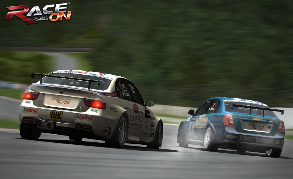 Скриншот из игры RACE On под номером 10