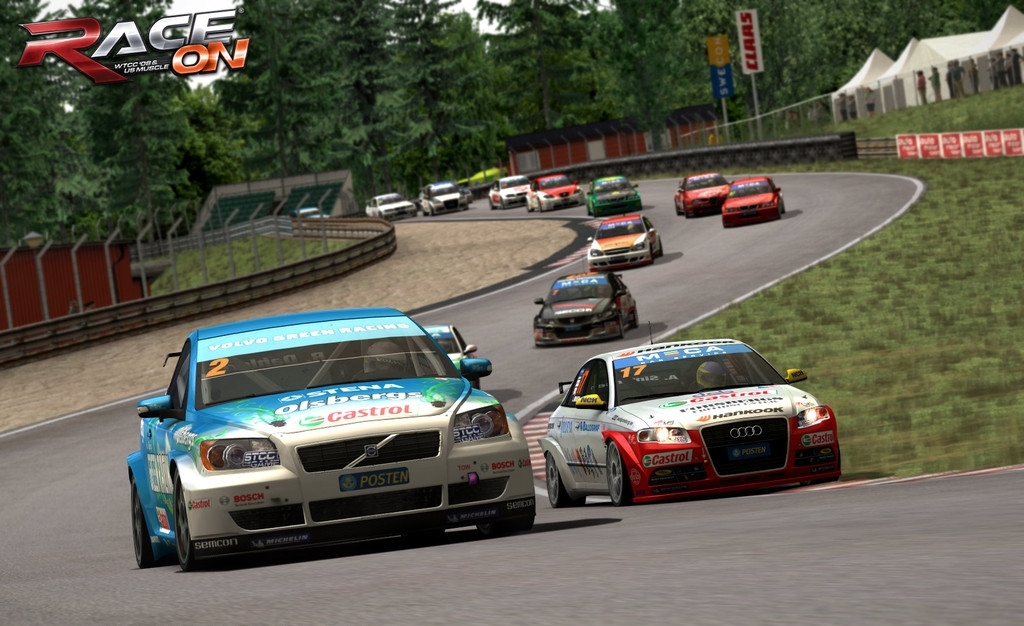 Скриншот из игры RACE On под номером 8