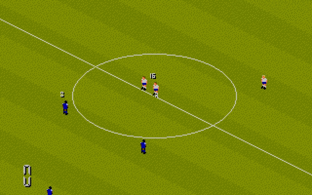Скриншот из игры Manchester United: The Double под номером 1