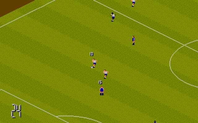 Скриншот из игры Manchester United: The Double под номером 3