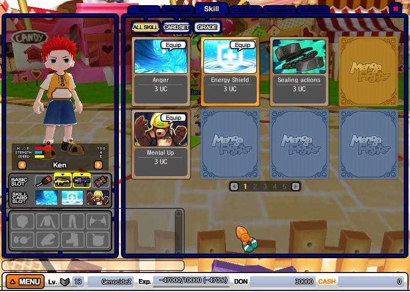 Скриншот из игры Manga Fighter под номером 16