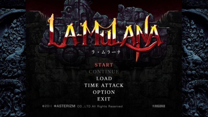 Скриншот из игры La-Mulana под номером 2