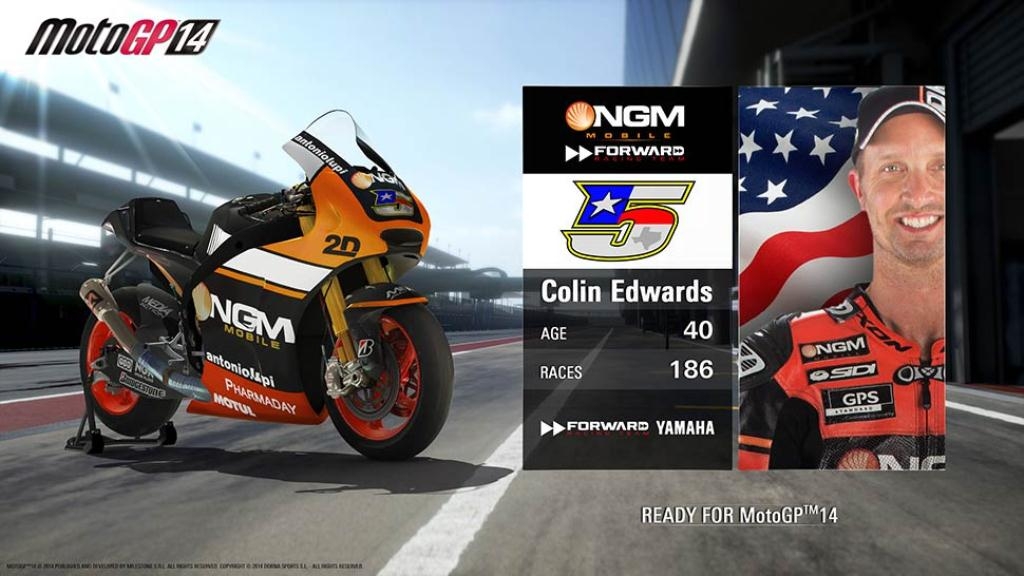 Скриншот из игры MotoGP 14 под номером 1