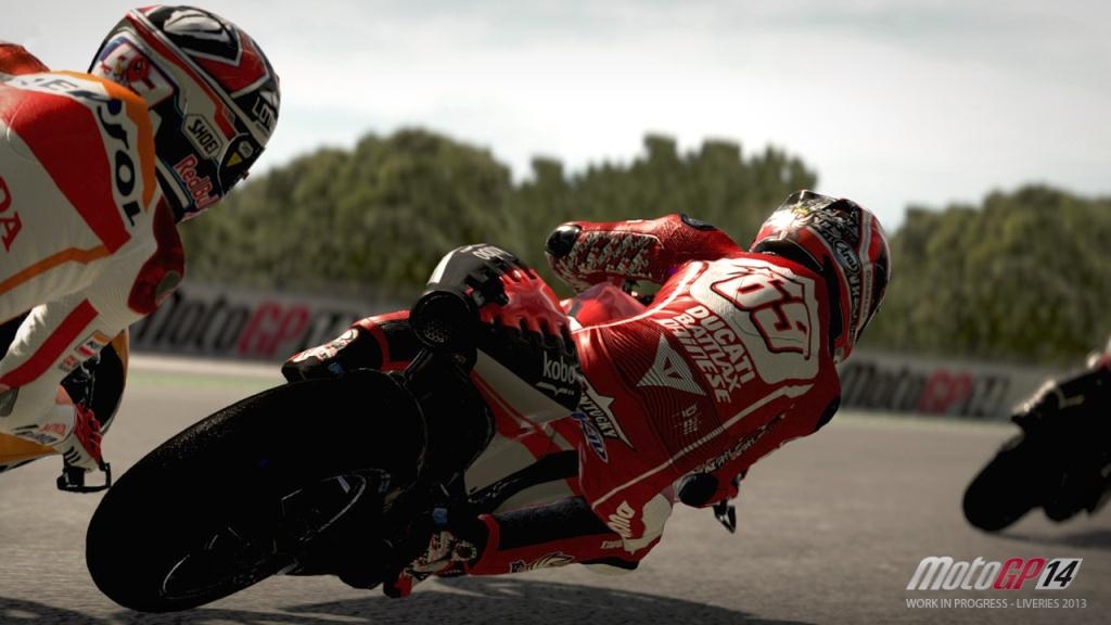 Скриншот из игры MotoGP 14 под номером 4