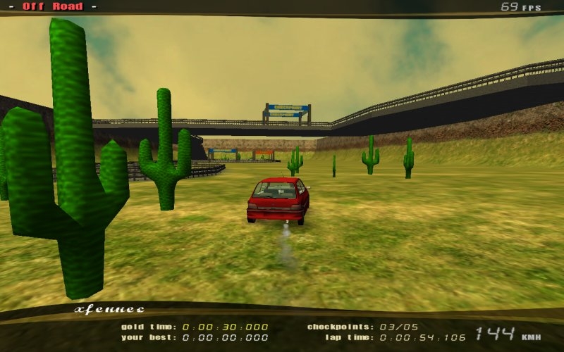 Скриншот из игры ManiaDrive под номером 12