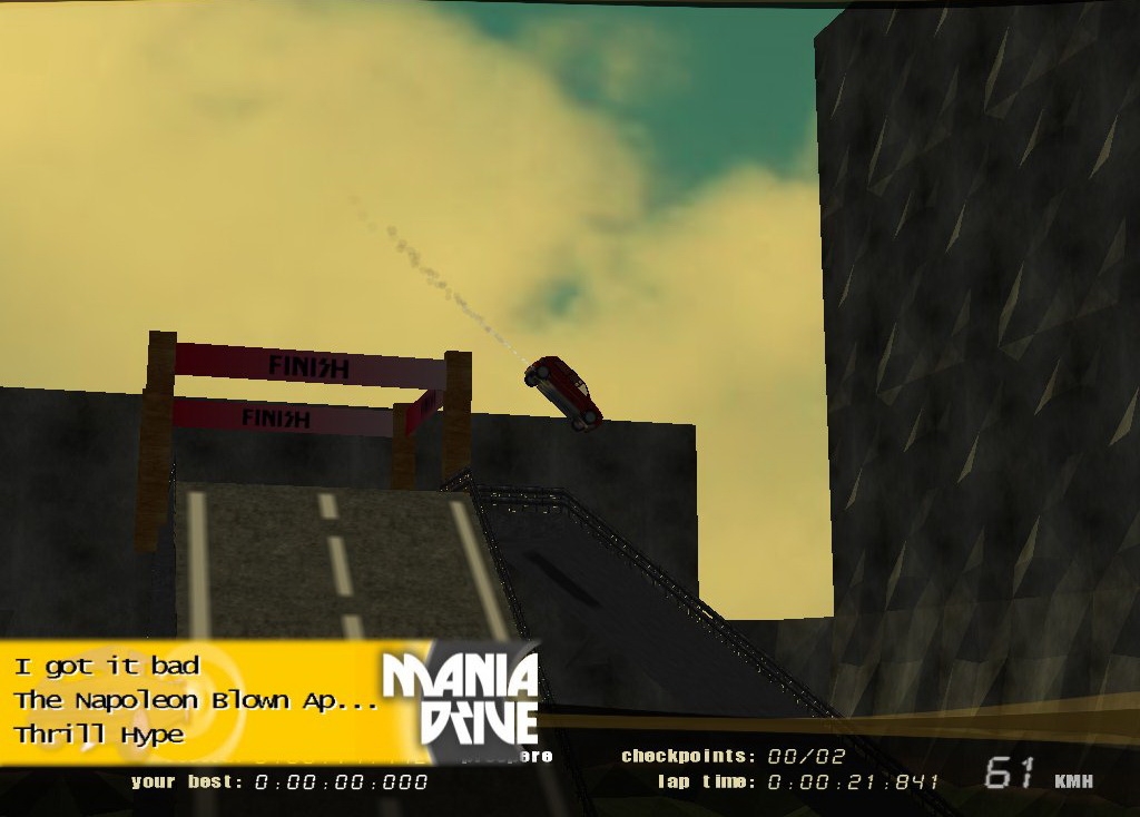 Скриншот из игры ManiaDrive под номером 2