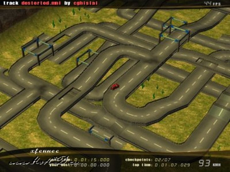 Скриншот из игры ManiaDrive под номером 8