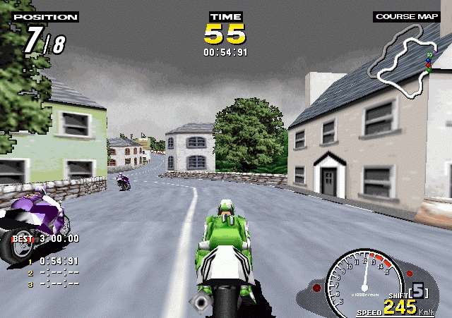 Скриншот из игры Manx TT Superbike под номером 1