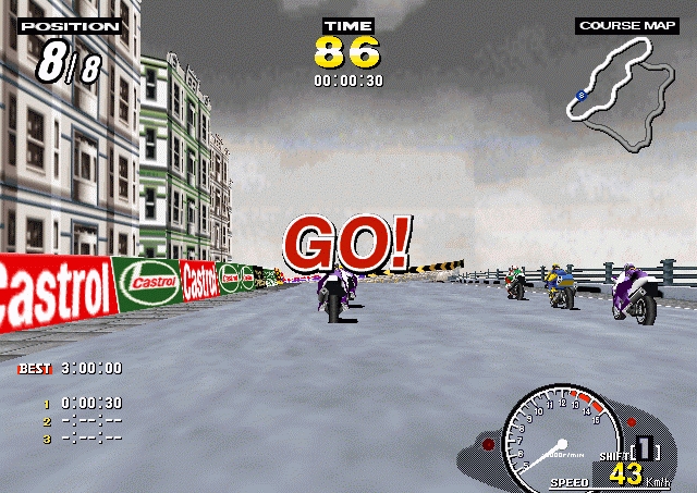 Скриншот из игры Manx TT Superbike под номером 3