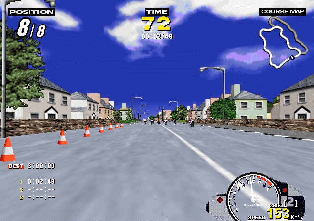Скриншот из игры Manx TT Superbike под номером 8