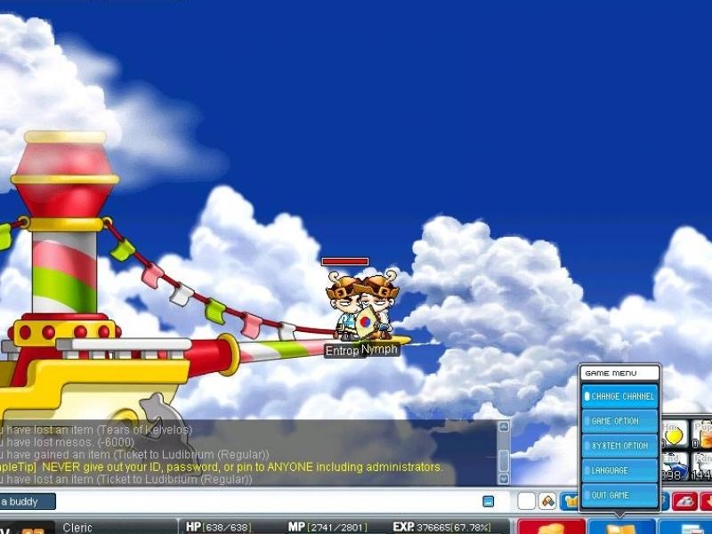 Скриншот из игры MapleStory под номером 2