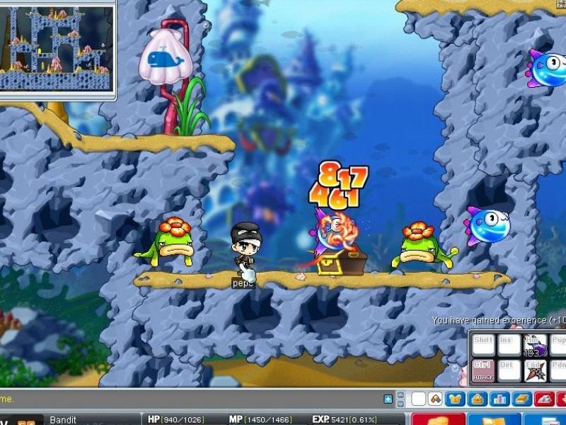 Скриншот из игры MapleStory под номером 3