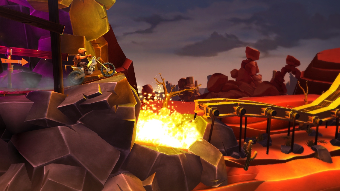 Скриншот из игры Trials Frontier под номером 2