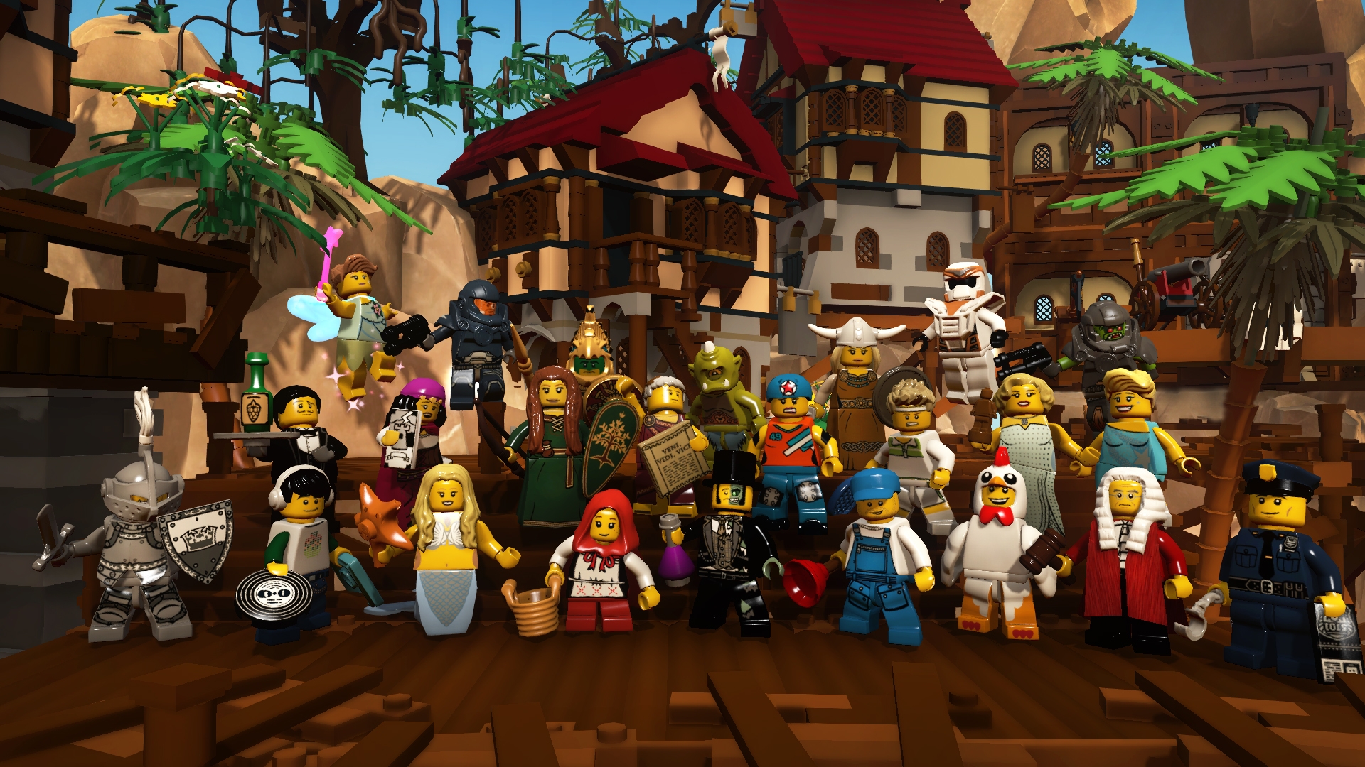 Скриншот из игры LEGO Minifigures Online под номером 2