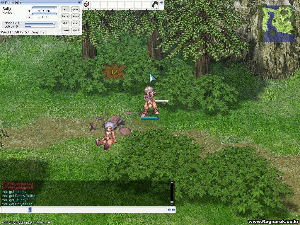 Скриншот из игры Ragnarok Online под номером 9