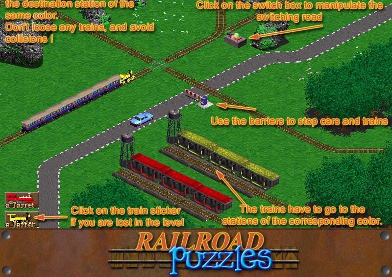 Скриншот из игры Railroad Puzzles под номером 1