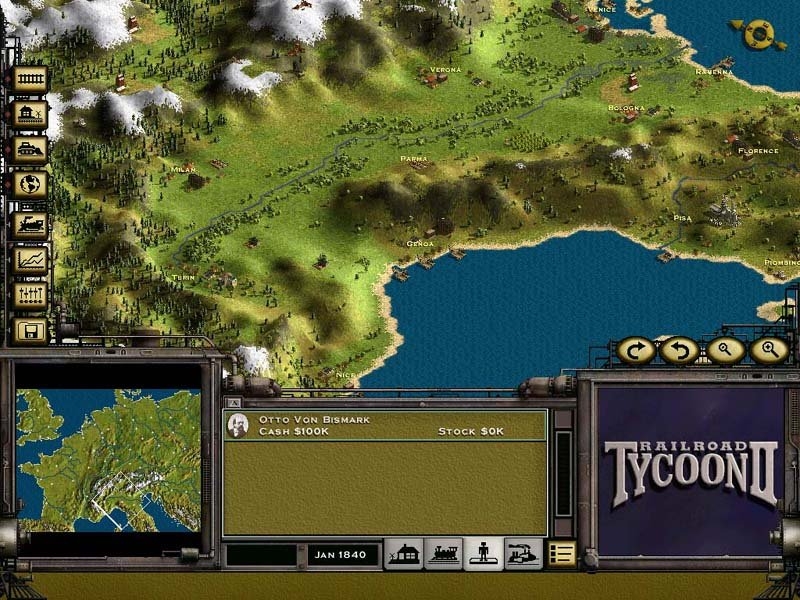 Скриншот из игры Railroad Tycoon 2 под номером 2