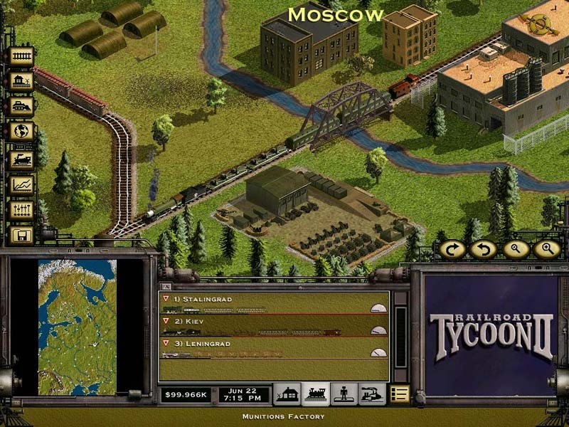 Скриншот из игры Railroad Tycoon 2 под номером 3