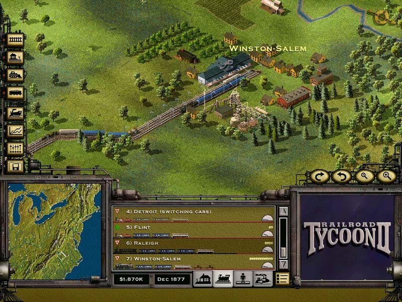Скриншот из игры Railroad Tycoon 2 под номером 6