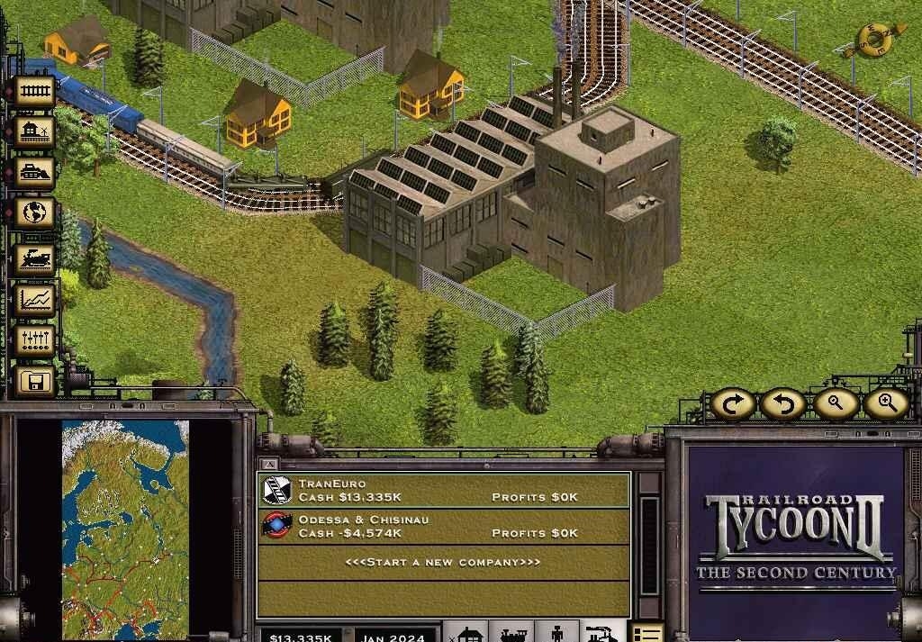 Скриншот из игры Railroad Tycoon 2: The Second Century под номером 10