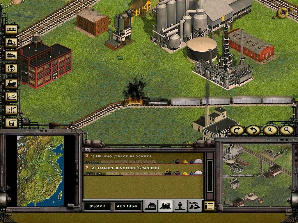 Скриншот из игры Railroad Tycoon 2: The Second Century под номером 3
