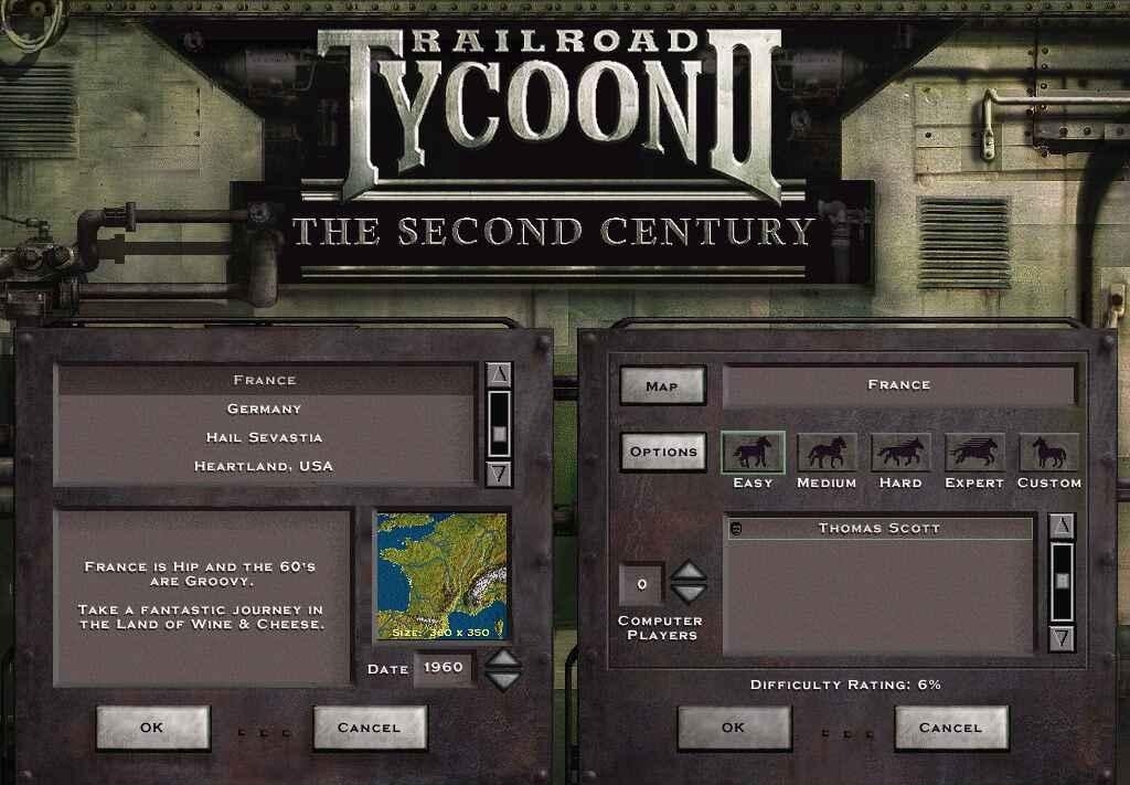 Скриншот из игры Railroad Tycoon 2: The Second Century под номером 6