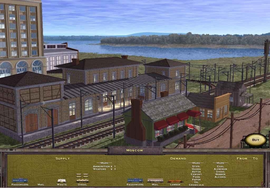 Скриншот из игры Railroad Tycoon 2: The Second Century под номером 7