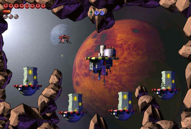Скриншот из игры Mars Taxi под номером 1