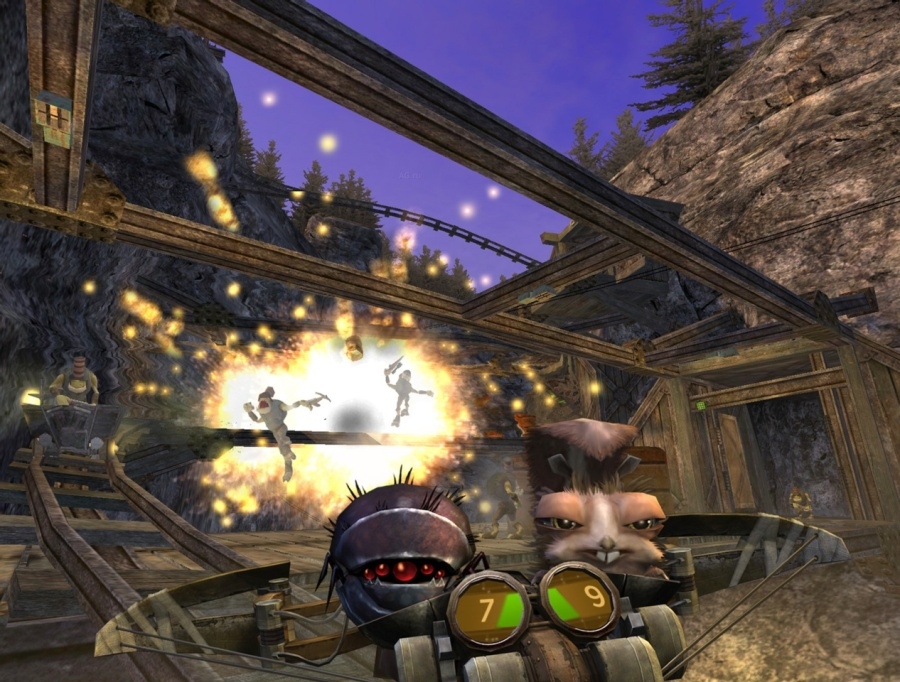 Скриншот из игры Oddworld: Stranger