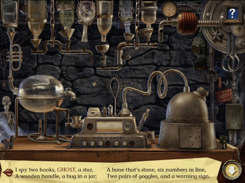 Скриншот из игры I Spy: Spooky Mansion Deluxe под номером 5