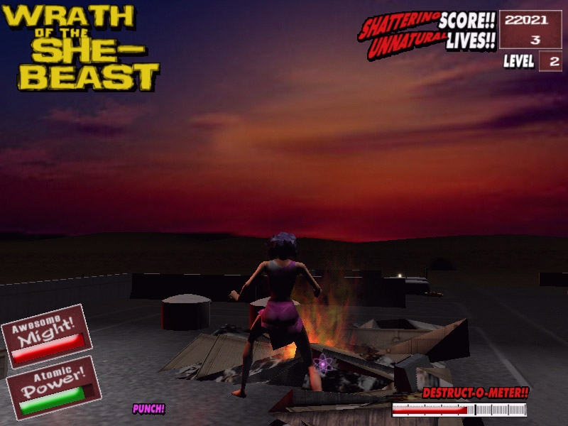 Скриншот из игры I Was an Atomic Mutant! под номером 20