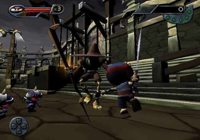Скриншот из игры I-Ninja под номером 1