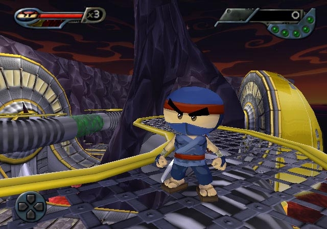 Скриншот из игры I-Ninja под номером 3
