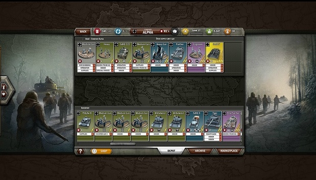 Скриншот из игры Panzer General Online под номером 3