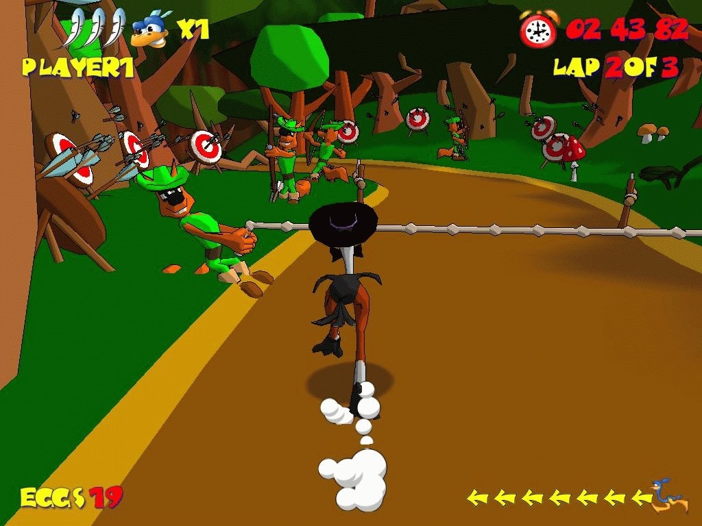 Скриншот из игры Ostrich Runner под номером 3