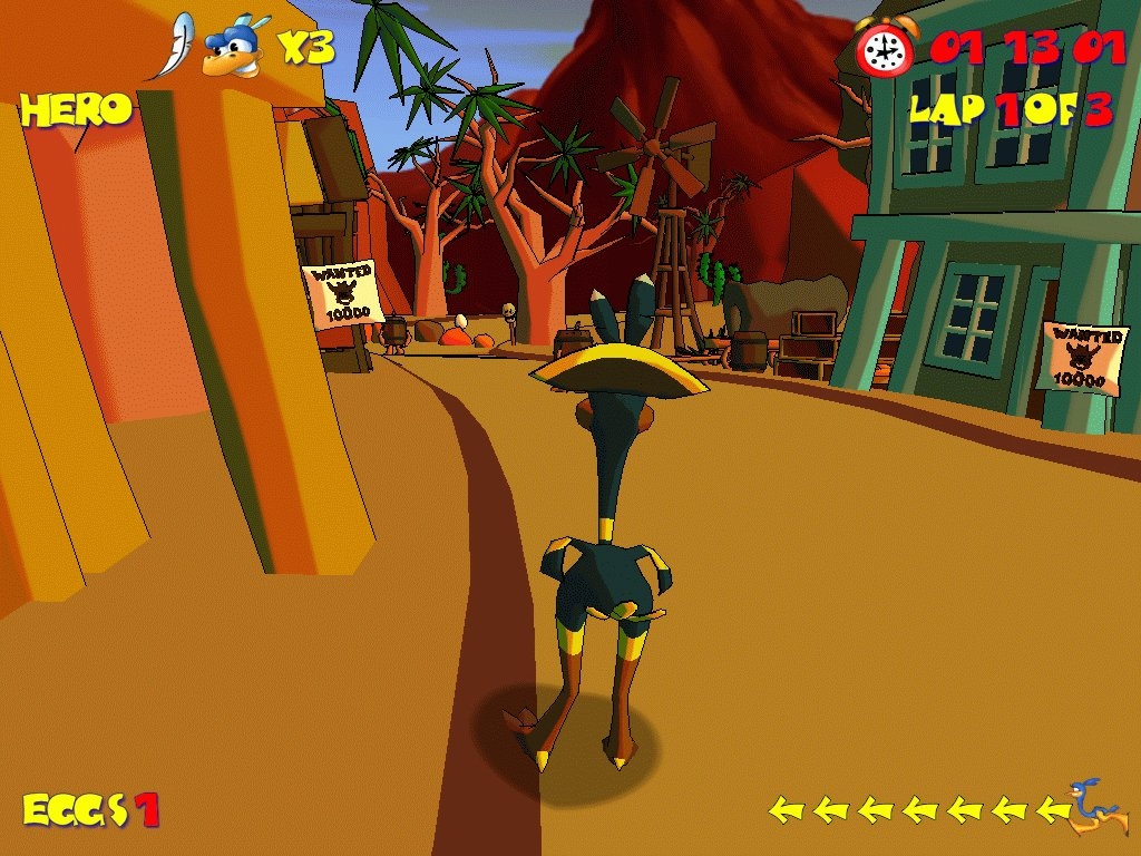 Скриншот из игры Ostrich Runner под номером 4