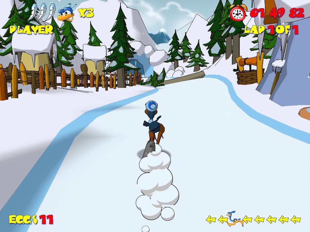 Скриншот из игры Ostrich Runner под номером 6