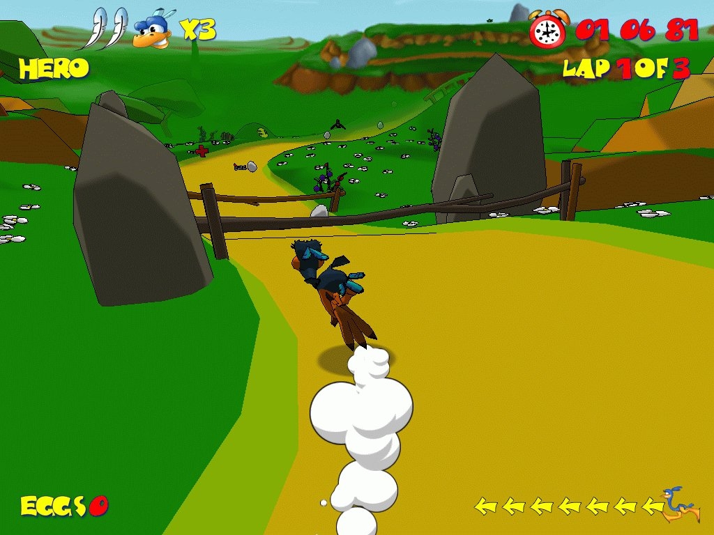 Скриншот из игры Ostrich Runner под номером 7