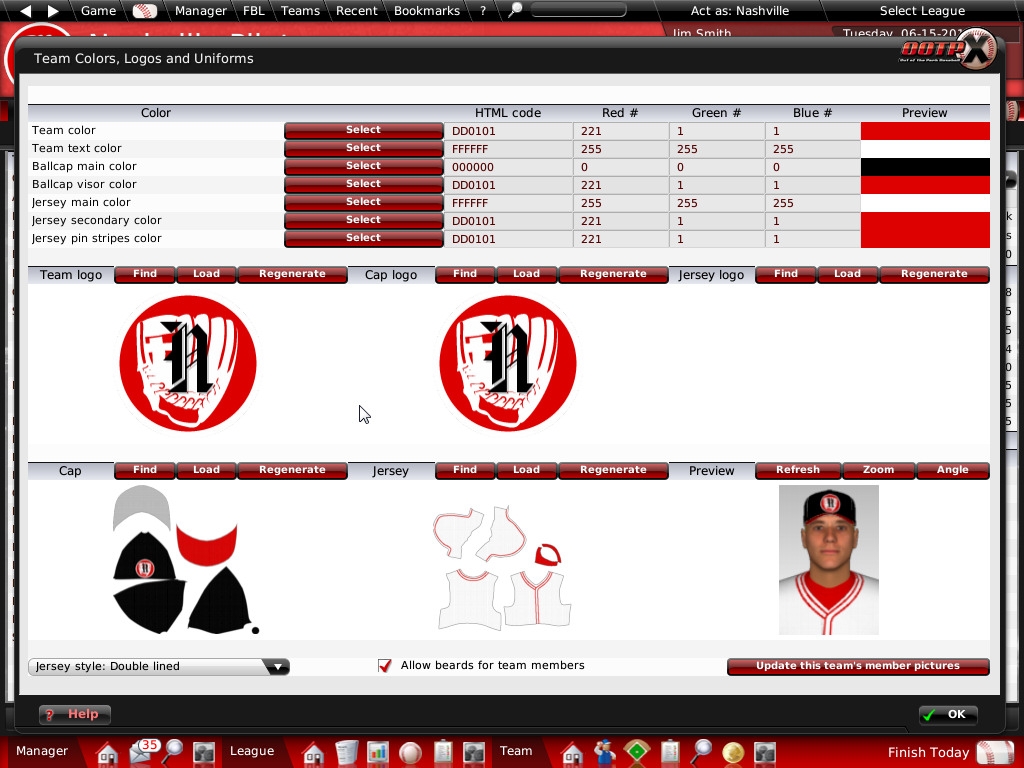 Скриншот из игры Out of the Park Baseball 10 под номером 2