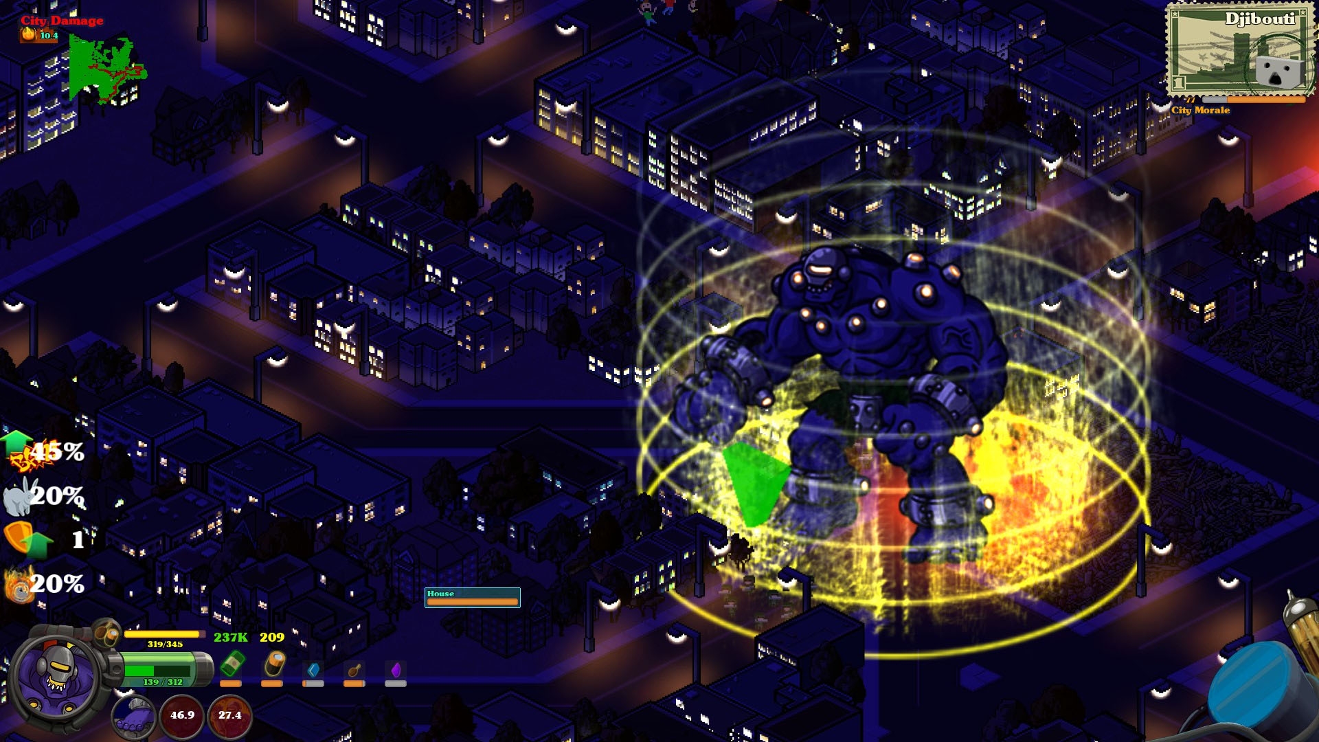Скриншот из игры Kaiju-a-Gogo под номером 4