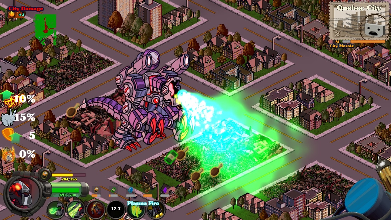Скриншот из игры Kaiju-a-Gogo под номером 5