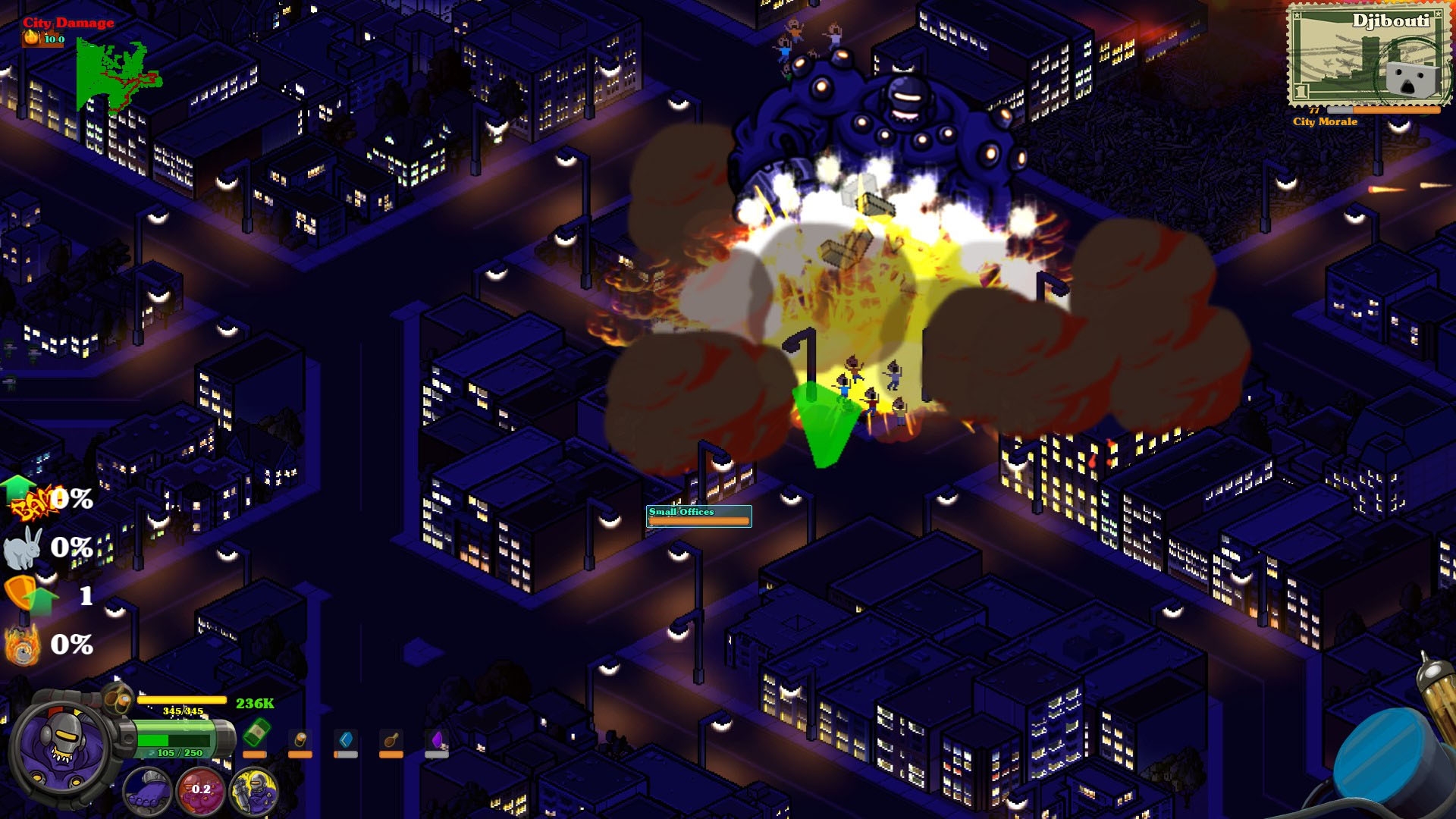 Скриншот из игры Kaiju-a-Gogo под номером 6