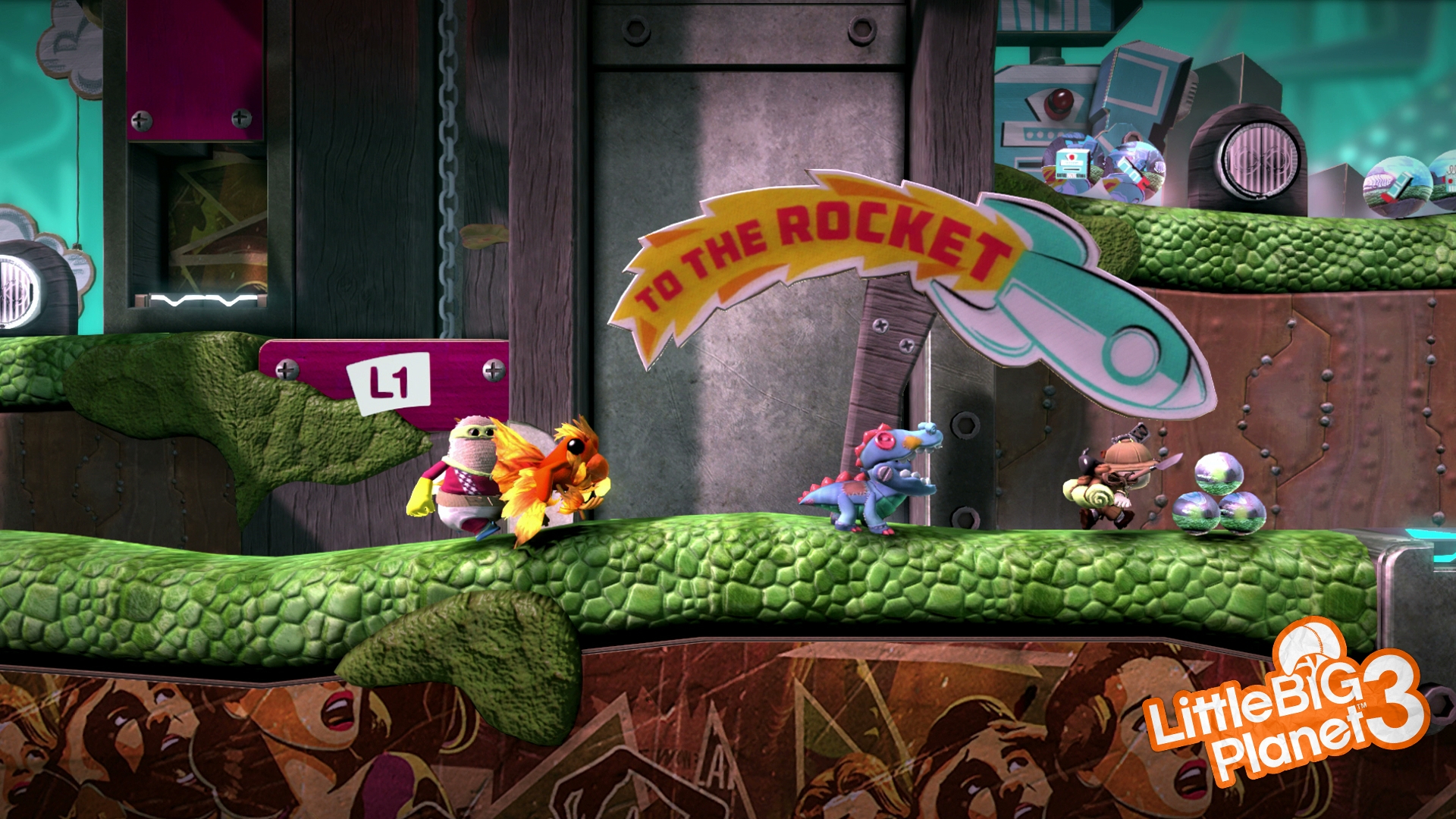 Скриншот из игры LittleBigPlanet 3 под номером 15