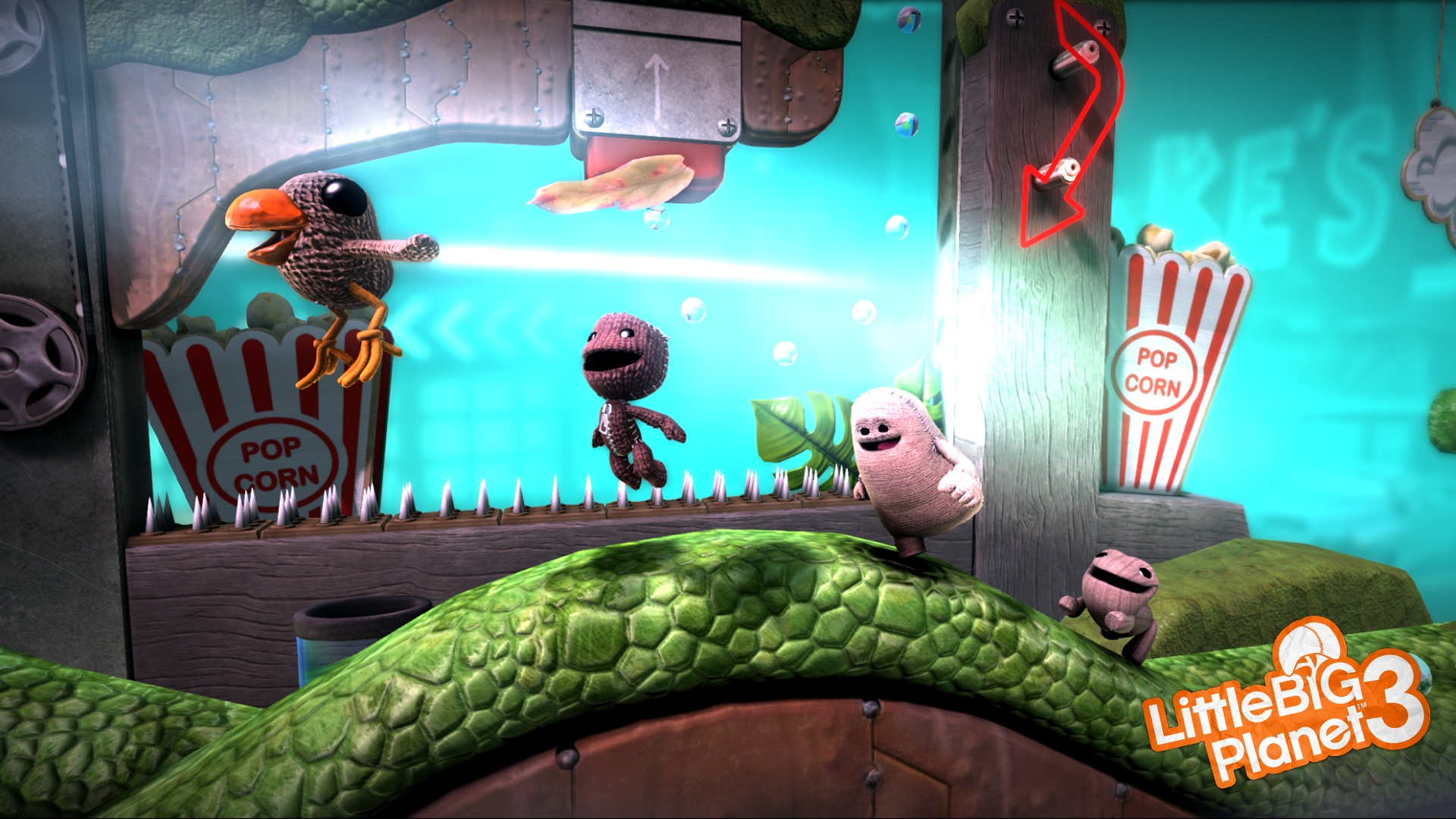 Скриншот из игры LittleBigPlanet 3 под номером 9