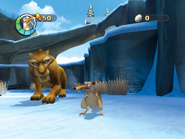 Скриншот из игры Ice Age 2: The Meltdown под номером 1